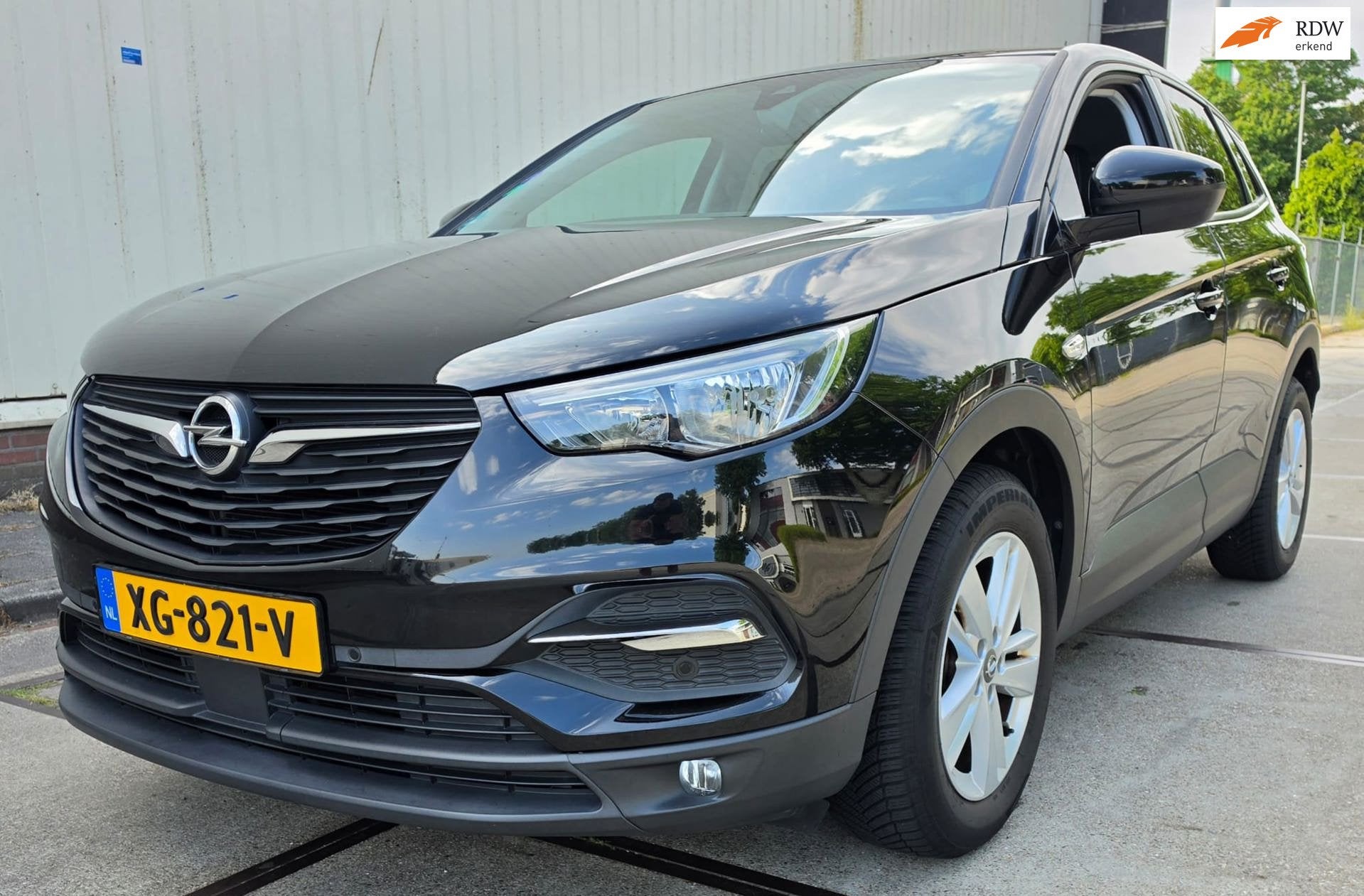 Opel Grandland X 1.2 Turbo Innovation, Auto's, Voorwielaandrijving, Stof, Gebruikt, Euro 6