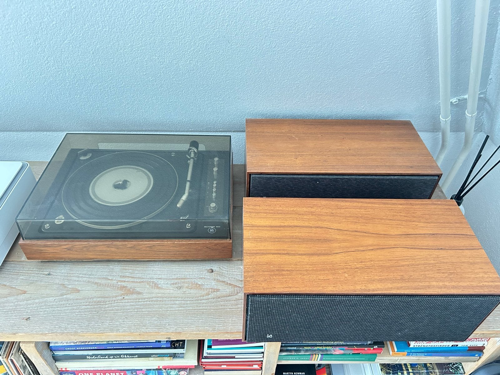 Bang & Olufsen Beogram 1500 met 2 x Beovox 1000, Ophalen, Gebruikt, Platenspeler, Overige merken