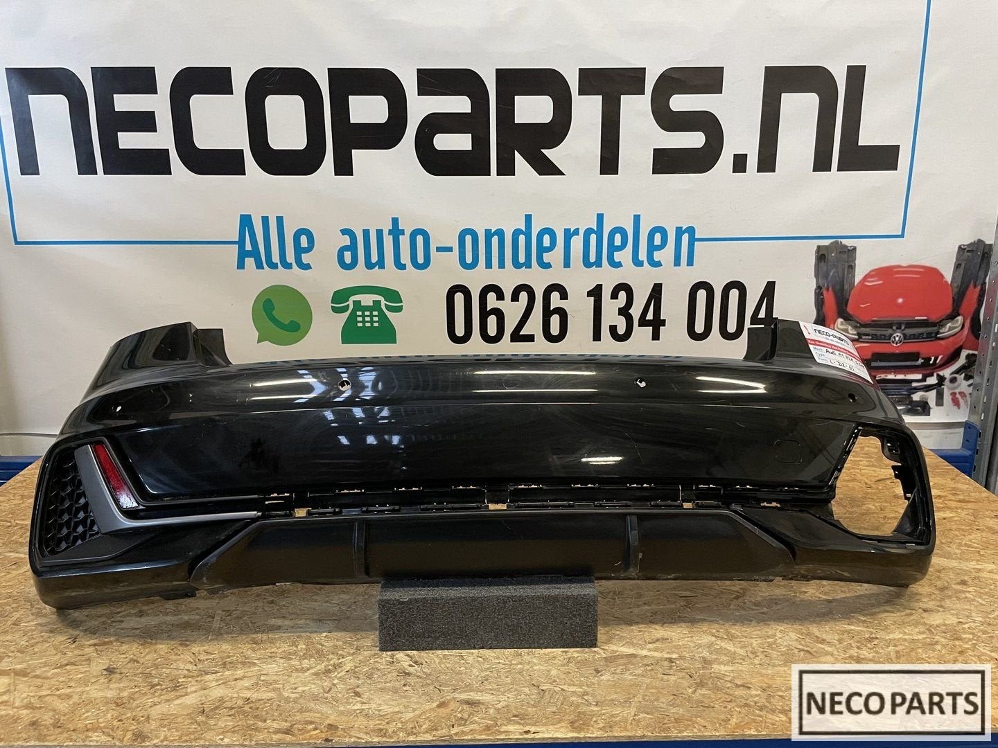 BUMPER AUDI A1 82A S LINE ACHTERBUMPER 2018-2021 82A807511C, Gebruikt, -, -, -