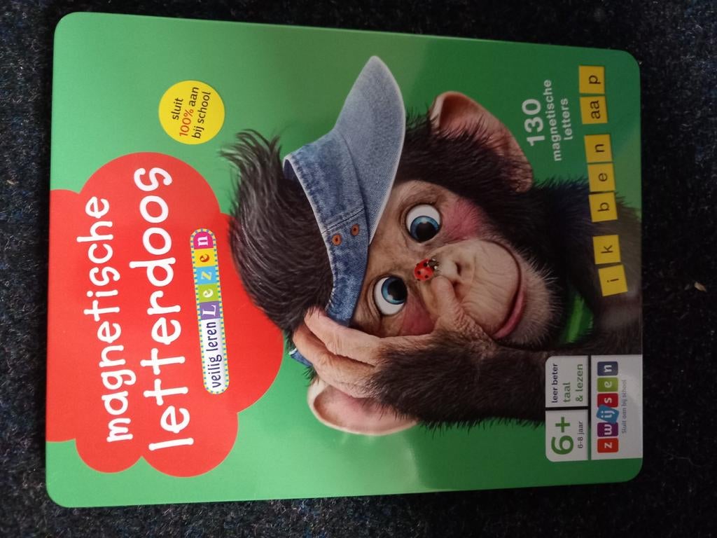 Magnetische Letterdoos Zwijsen - Veilig Leren Lezen (6+), Kinderen en Baby's, Speelgoed | Educatief en Creatief, Ophalen, Zo goed als nieuw