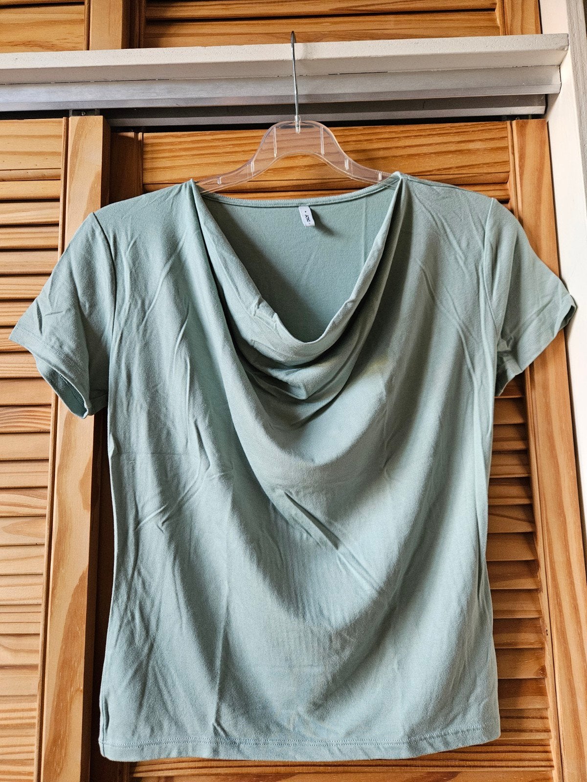 Only top met waterval hals, maat S, Nieuw, Ophalen of Verzenden, Korte mouw, Maat 36 (S)