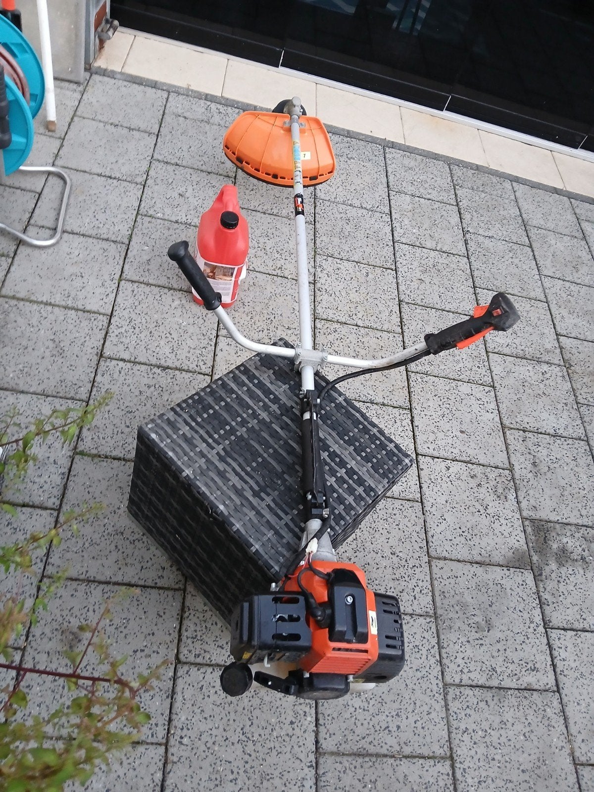 mooie bosmaaier te koop, Ophalen of Verzenden, Benzine