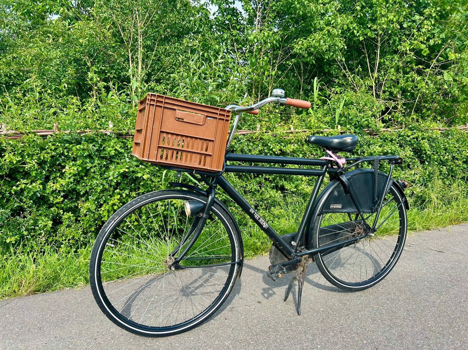 Transportfiets heren On the road, Terugtraprem, Gebruikt, 57 tot 61 cm, Ophalen