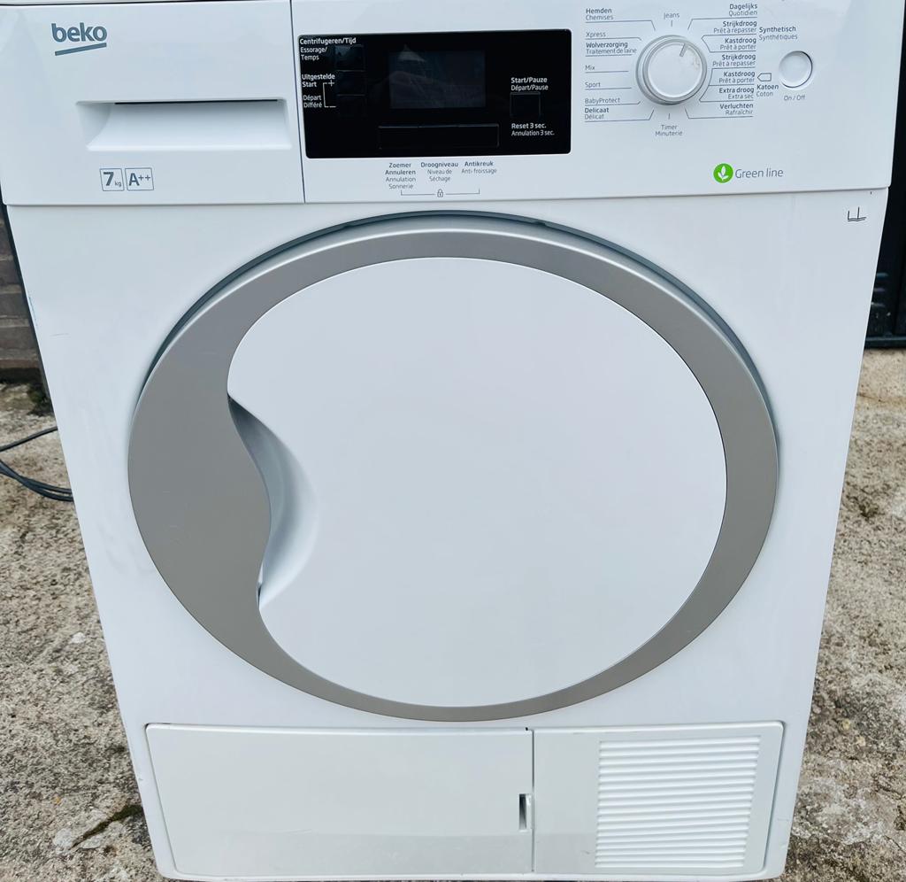 Mooie & Nette Beko Warmtepompdroger 7KG top staat 👍, Witgoed en Apparatuur, Wasdrogers, 6 tot 8 kg, Ophalen of Verzenden, Zo goed als nieuw