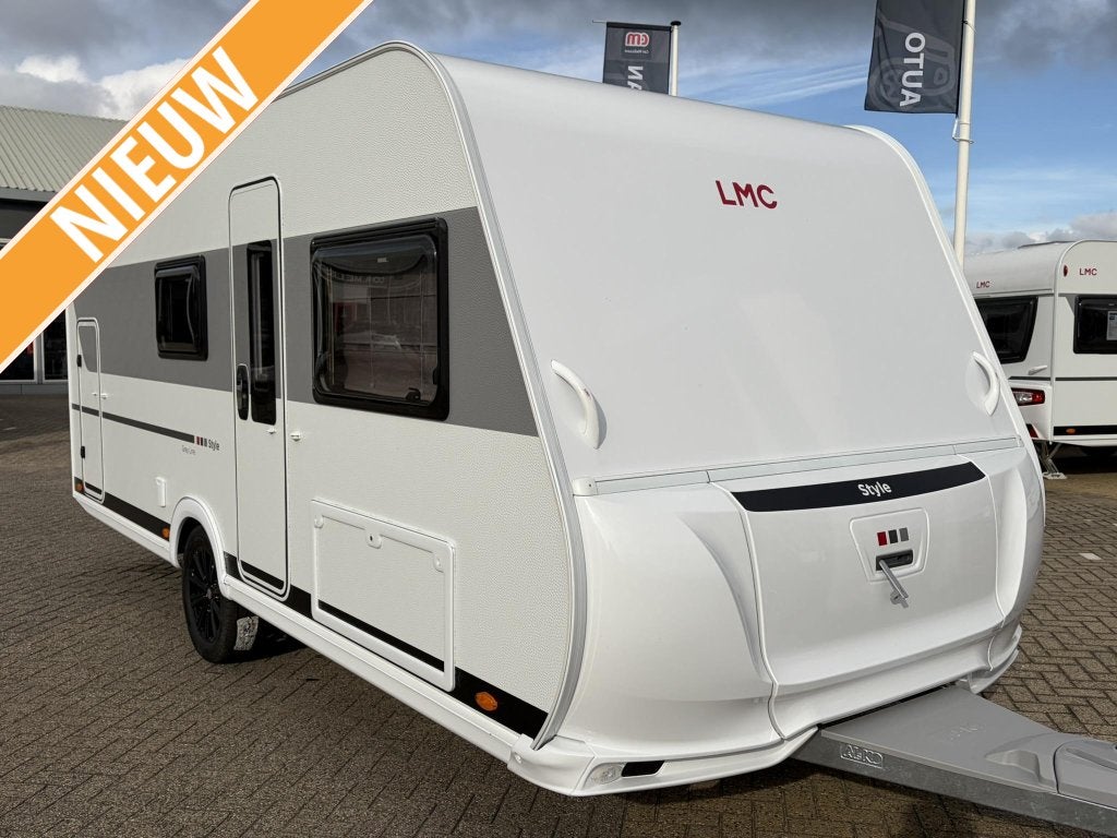 LMC Style 490 K Greyline Comfort, Bedrijf, Treinzit, Dwarsbed, Schokbreker
