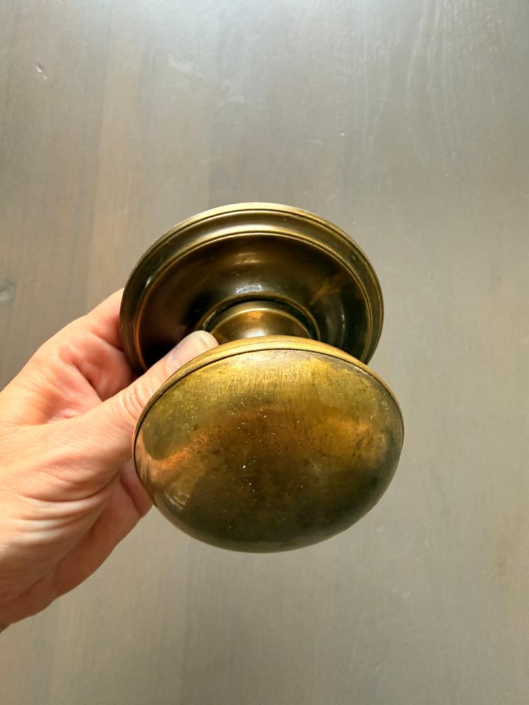 Echt antieke deurknop, Ophalen of Verzenden, Gebruikt, Klink of Kruk