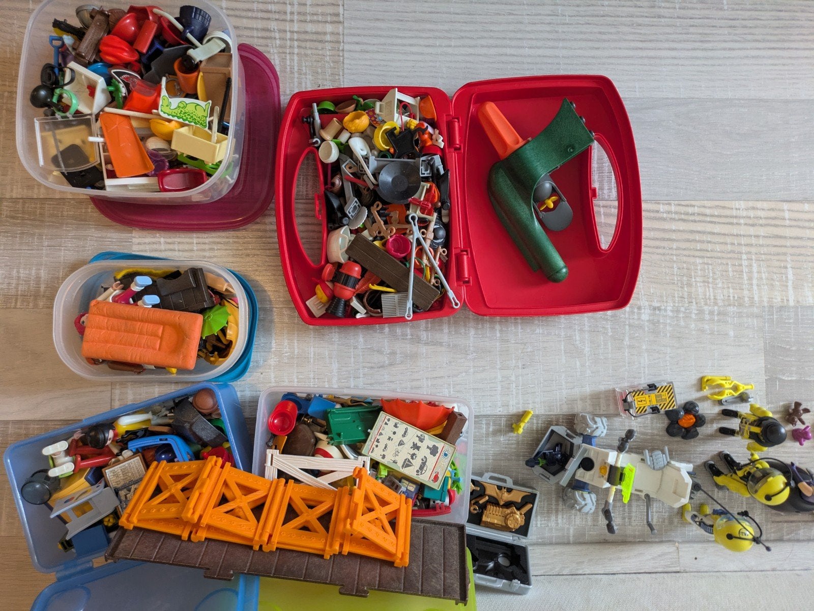 Playmobil collectie: ridders, dieren, astronauten en meer, Ophalen of Verzenden, Gebruikt, Losse onderdelen, Overige typen