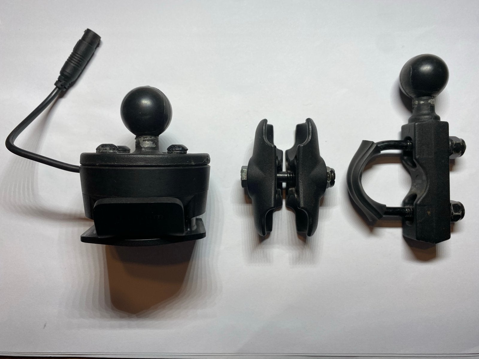 TomTom Rider Laaddock en Ram Mount / Stuurhouder / Klem, Motoren, Ophalen of Verzenden, Gebruikt