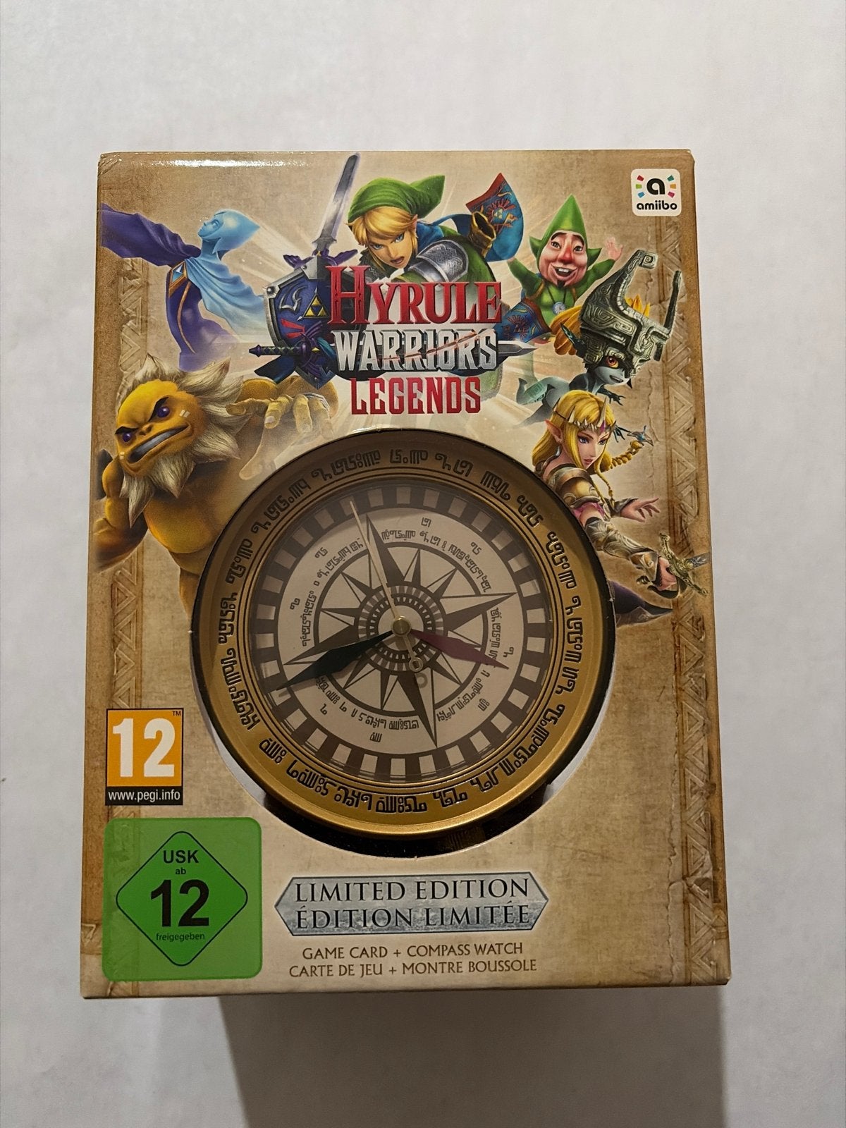 GEEN HyruleWarriorsLegendsLimited Edition WEL Kompas Horloge, Avontuur en Actie, Online, 1 speler, Ophalen of Verzenden