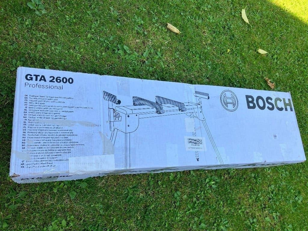 Nieuwe Bosch GTA 2600 zaagtafel, Doe-het-zelf en Verbouw, Gereedschap | Zaagmachines, Ophalen, Overige typen, Nieuw, 30 tot 70 mm