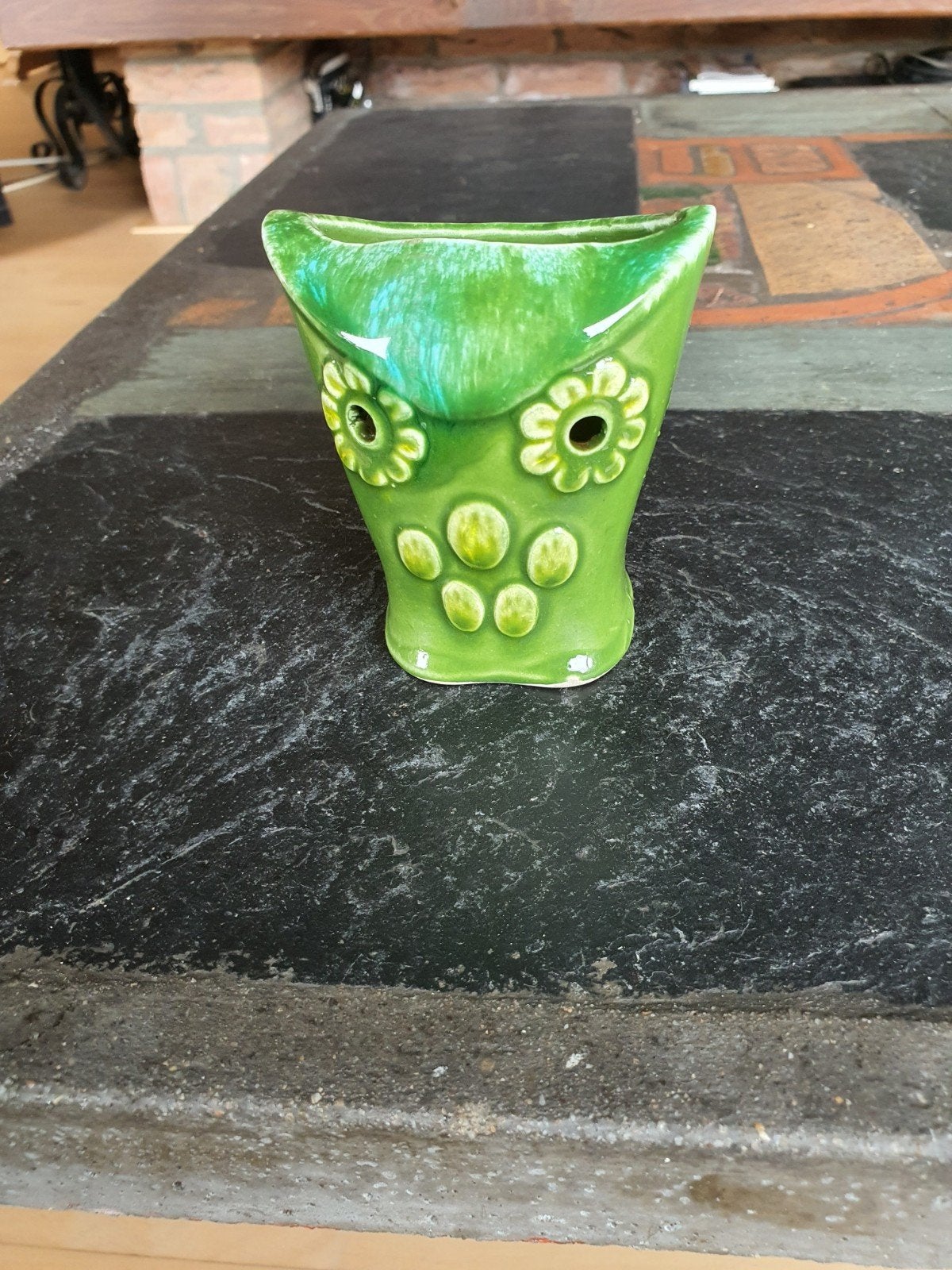 Mooi onbeschadigd uiltje., Rond, Ophalen of Verzenden, Aardewerk, Minder dan 40 cm