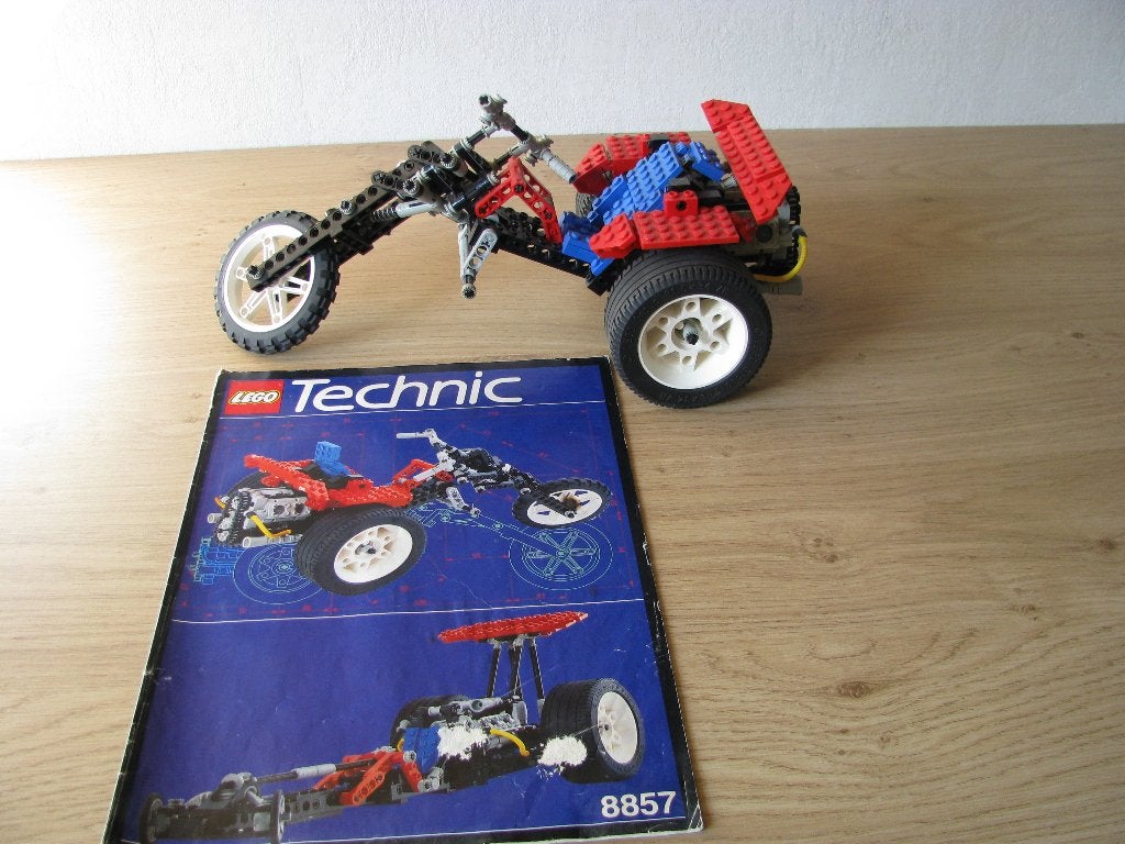 Lego Technic - 8857 - Street Chopper, Ophalen, Lego, Compleet, Zo goed als nieuw
