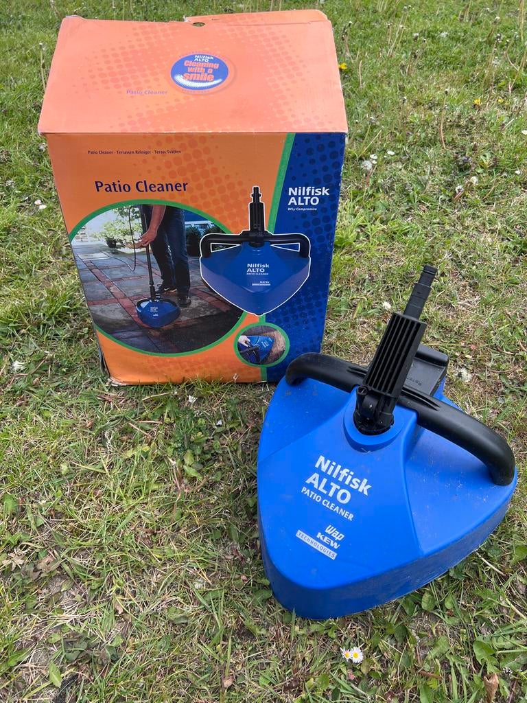 Nilfisk Patio Cleaner / Terrasreiniger - Zo goed als nieuw, Tuin en Terras, Hogedrukreinigers, Ophalen of Verzenden, Zo goed als nieuw