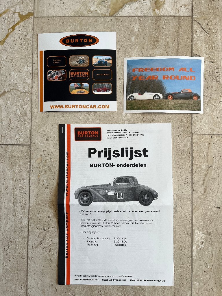 Burton Car Company ombouw op basis van CITROËN 2005, Ophalen of Verzenden, Zo goed als nieuw, Algemeen