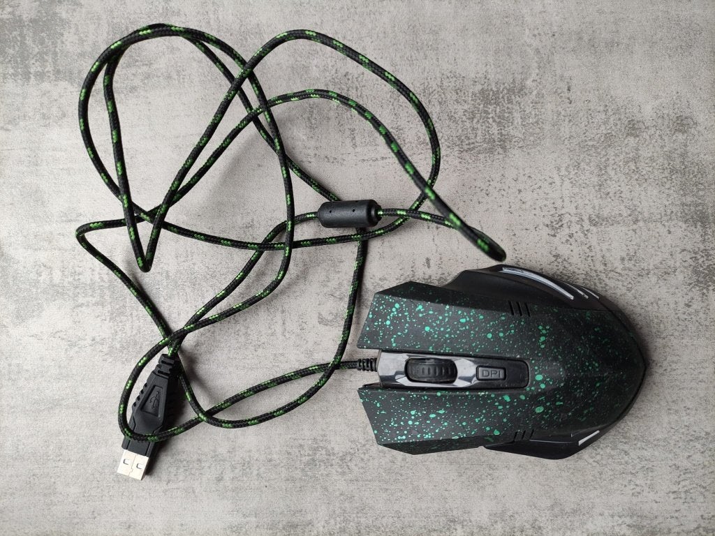 Game computermuis met snoer, Computers en Software, Muizen, Ophalen of Verzenden