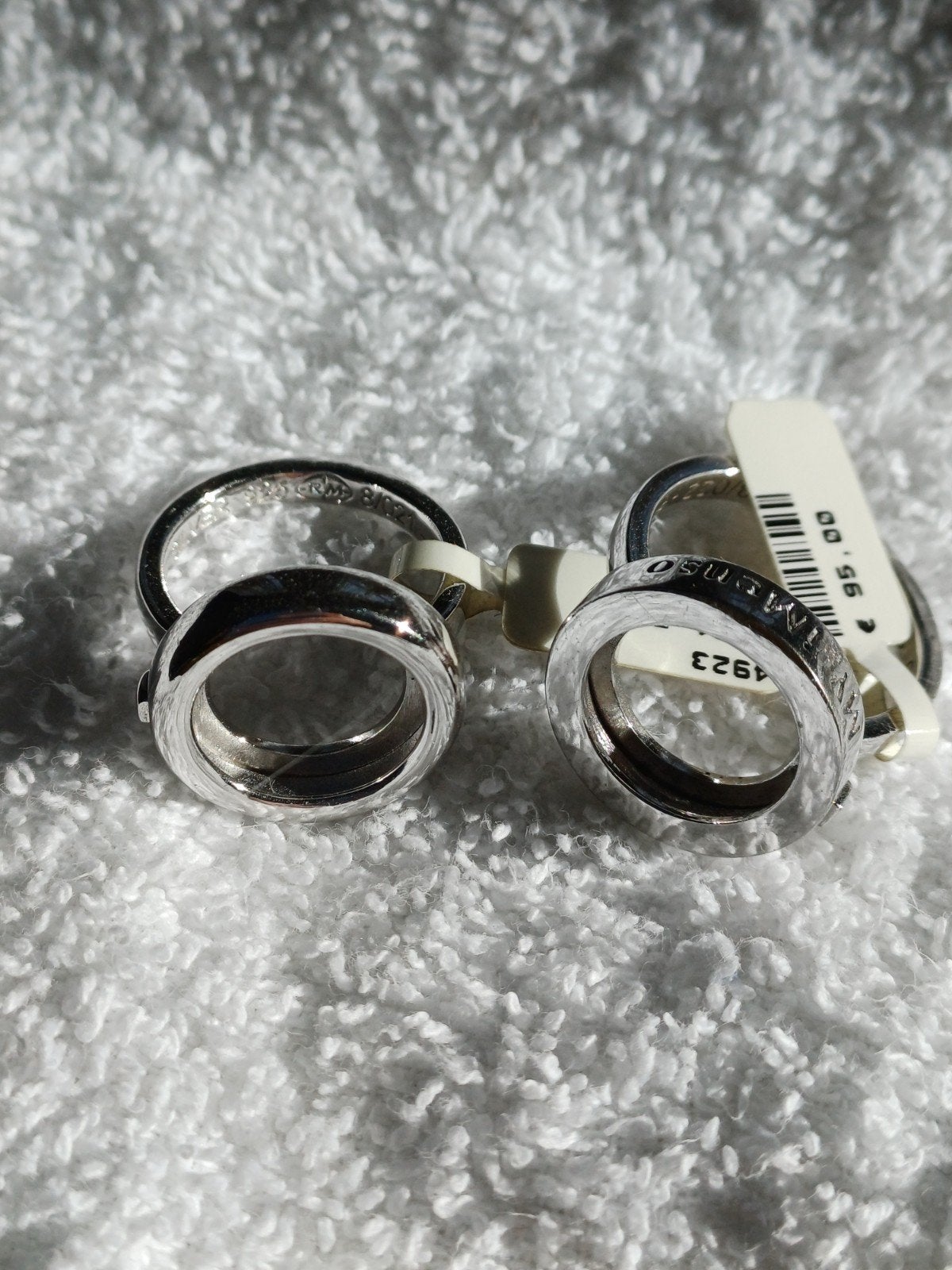 Imenso Ringen 925 Zilver - Maten 52 & 58 voor 14mm Steentjes, Sieraden, Tassen en Uiterlijk, Ophalen of Verzenden, Nieuw, Zilver