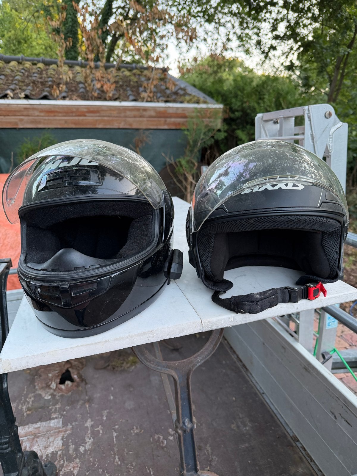 Zo goed als nieuw: Helmen met Bluetooth, Regenkleding, Overs, Ophalen of Verzenden, Tweedehands, Dames, Overige typen