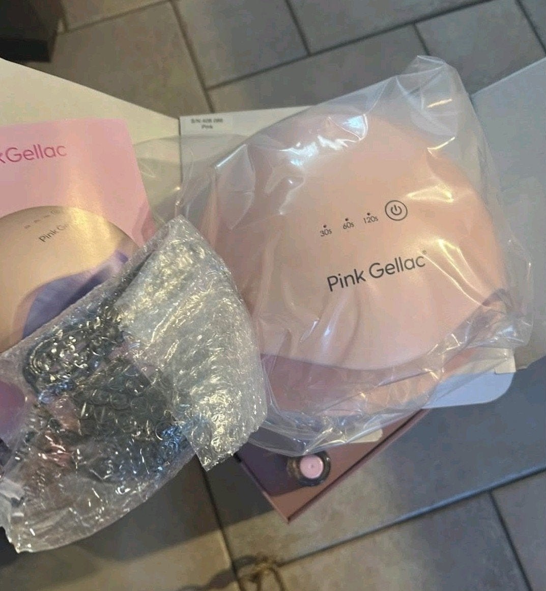 PINK GELLAC gel ledlamp, Ophalen of Verzenden, Nieuw