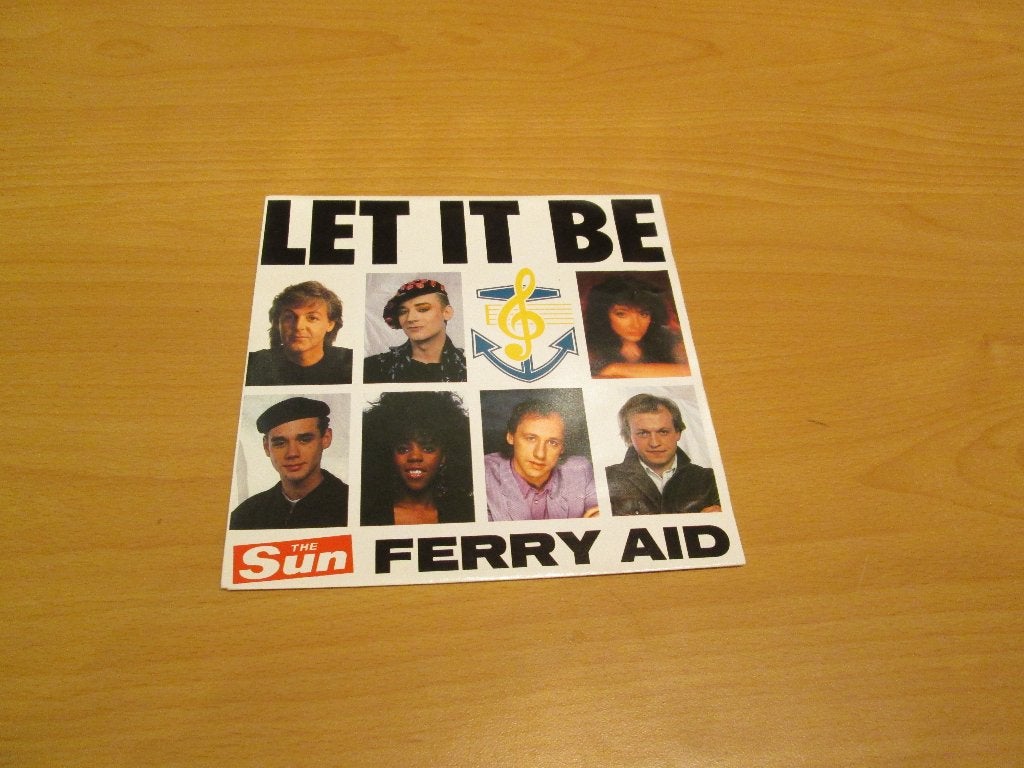 Ferry Aid - Let It Be / Let It Be (The Gospel jam miv), Ophalen of Verzenden, Gebruikt, Pop