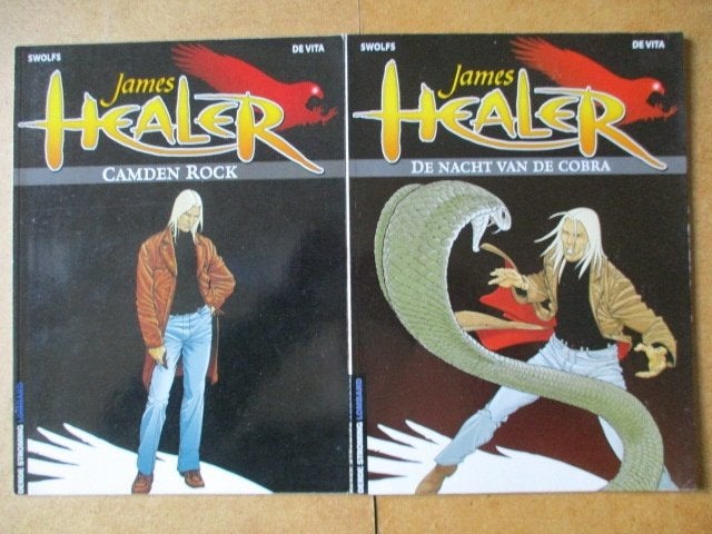 adv8815 james healer, Eén stripboek, Ophalen, Gelezen