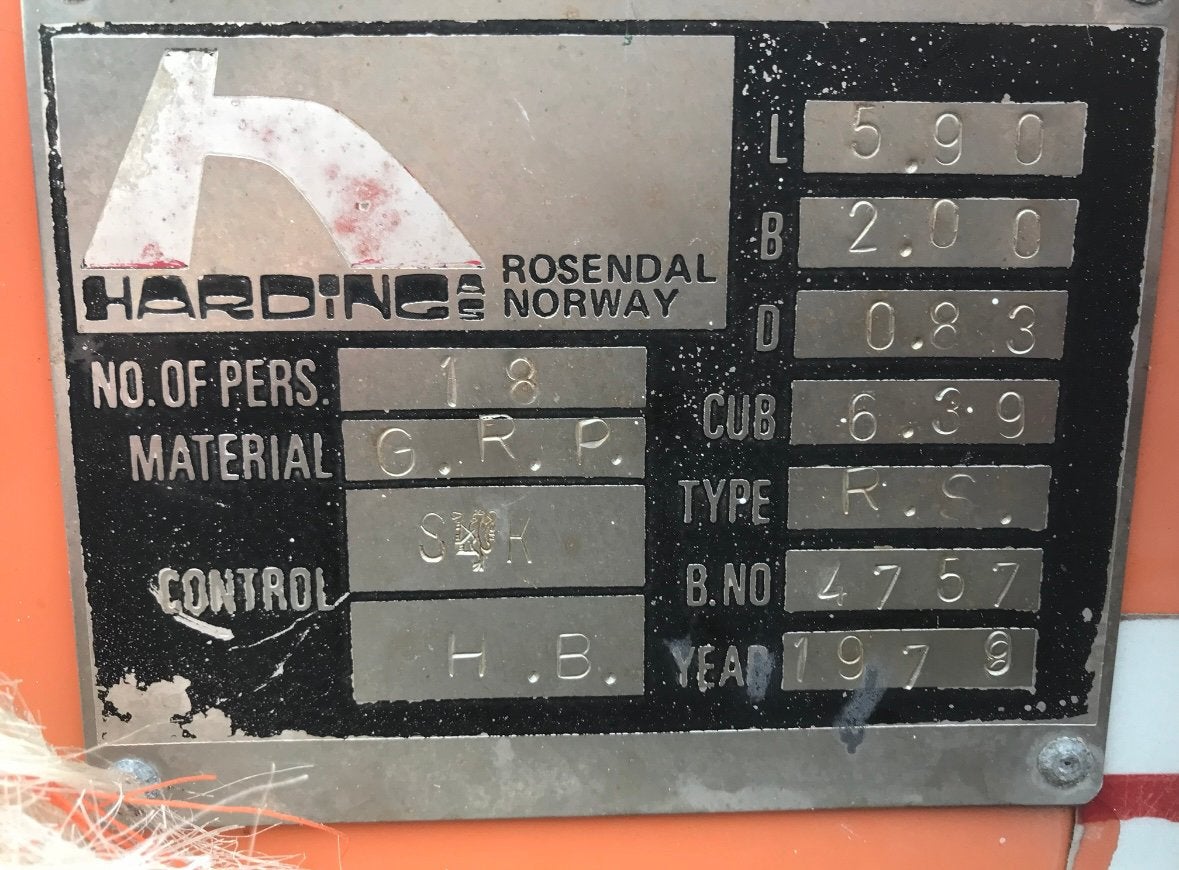 Harding sloep 5.90 x 2.00, Watersport en Boten, Ophalen, Gebruikt, Zonnedek, 2 m