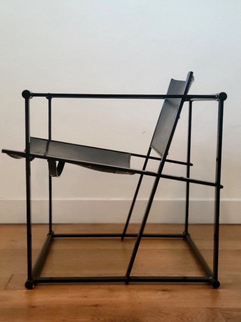 Pastoe FM60 fauteuil van Radboud van Beekum, 1980, Ophalen, Gebruikt, 75 tot 100 cm, Nvt