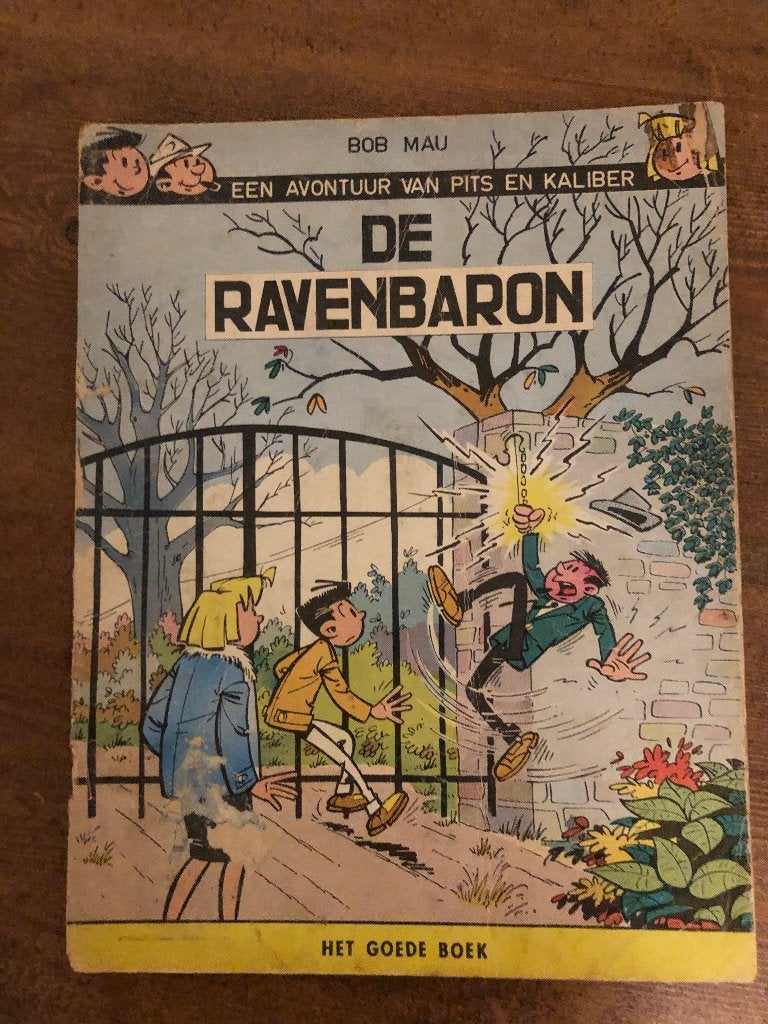 Oude strip, Eén stripboek, Ophalen of Verzenden, Gelezen