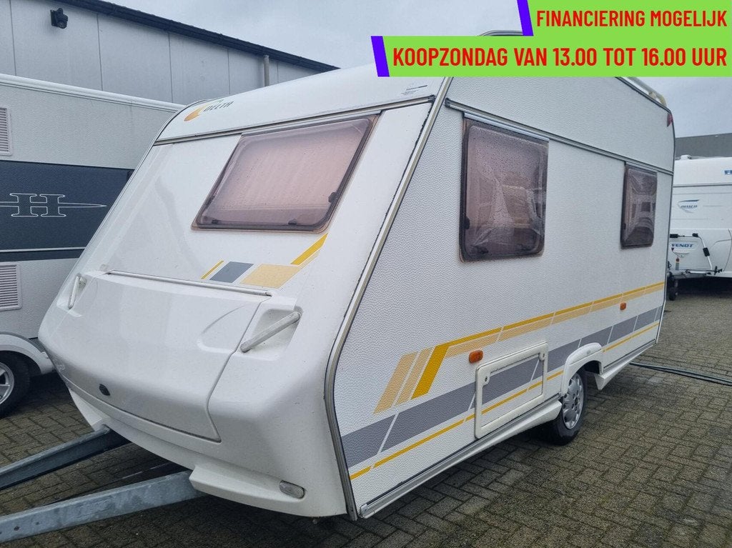 DELTA EUROLINER 3900 FB FRANSBED + VOORTENT + EINDKEUKEN, Caravans en Kamperen, Serviceluik, Bedrijf, 750 - 1000 kg, 6 tot 7 meter