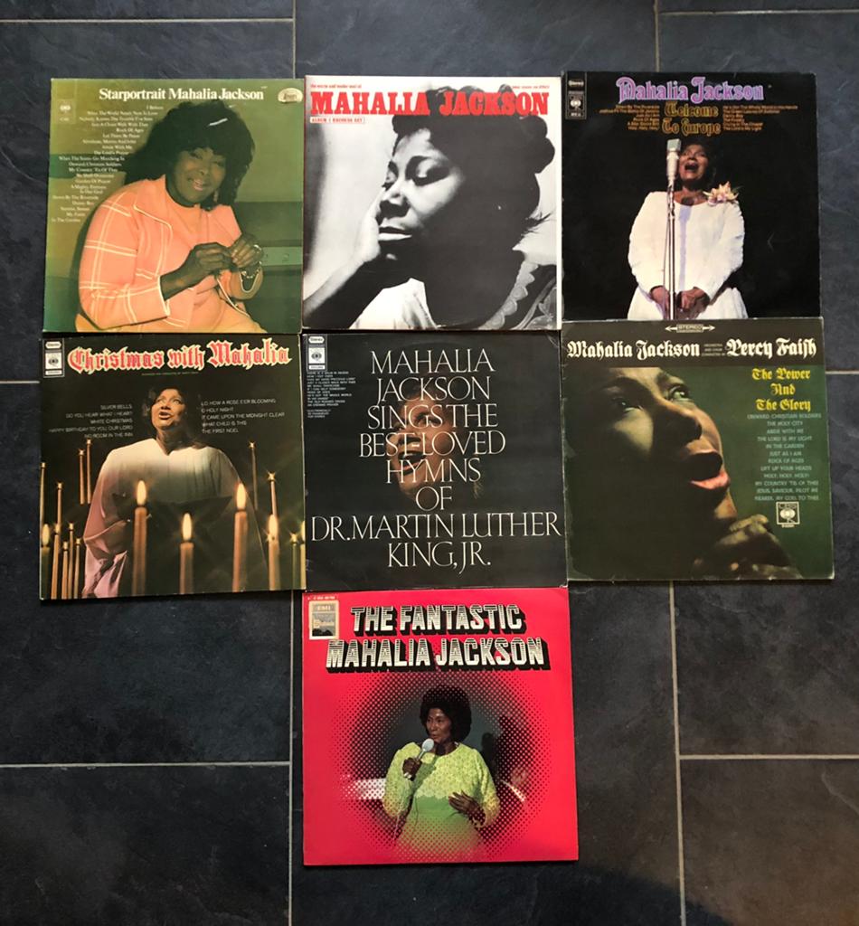 Mahalia Jackson 9 lp’s gospel, Cd's en Dvd's, Vinyl | Overige Vinyl, Ophalen, Gebruikt, 12 inch