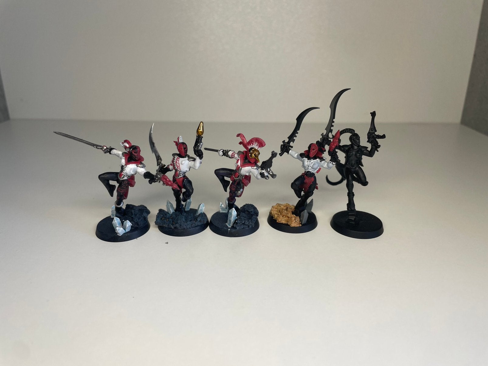 Warhammer 40k Harlequin Troupe, Ophalen of Verzenden, Zo goed als nieuw, Warhammer