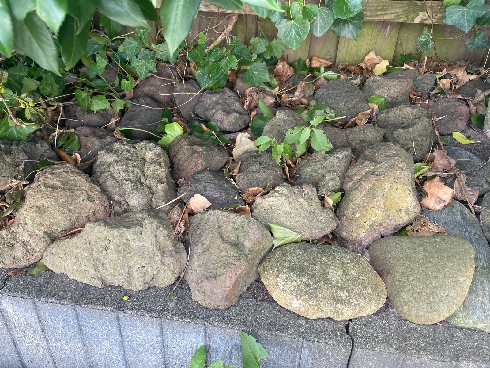 Natuurstenen rotsen en keien voor tuin of decoratie, Tuin en Terras, Ophalen, Overige materialen, Gebruikt, Kei
