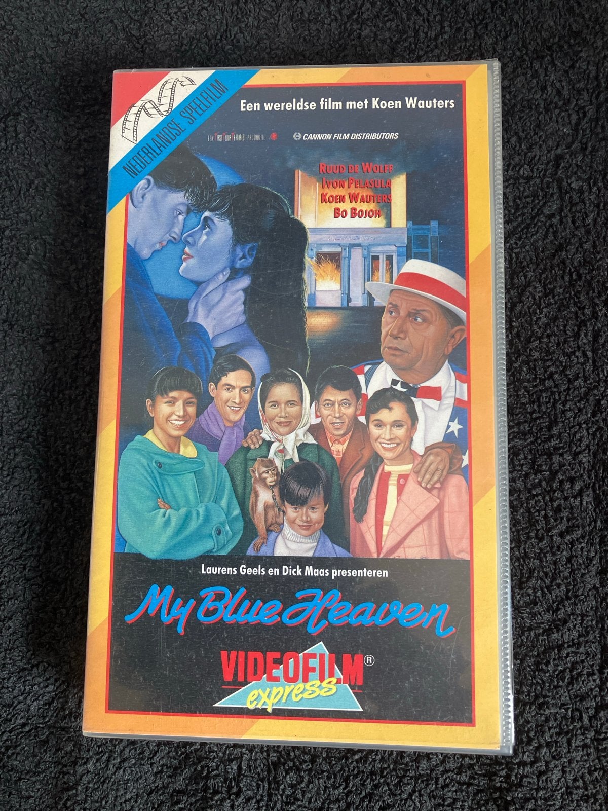 Videoband - My Blue Heaven - Nederlandse Speelfilm, Nederlands ondertiteld, Gebruikt, Alle leeftijden, Komedie