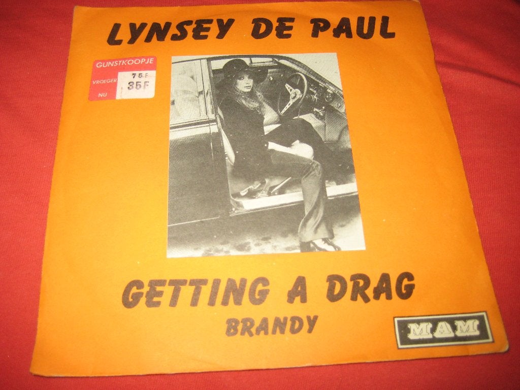 Linsey de Paul: Getting a drag, Ophalen of Verzenden, Zo goed als nieuw, Nederlandstalig, Single