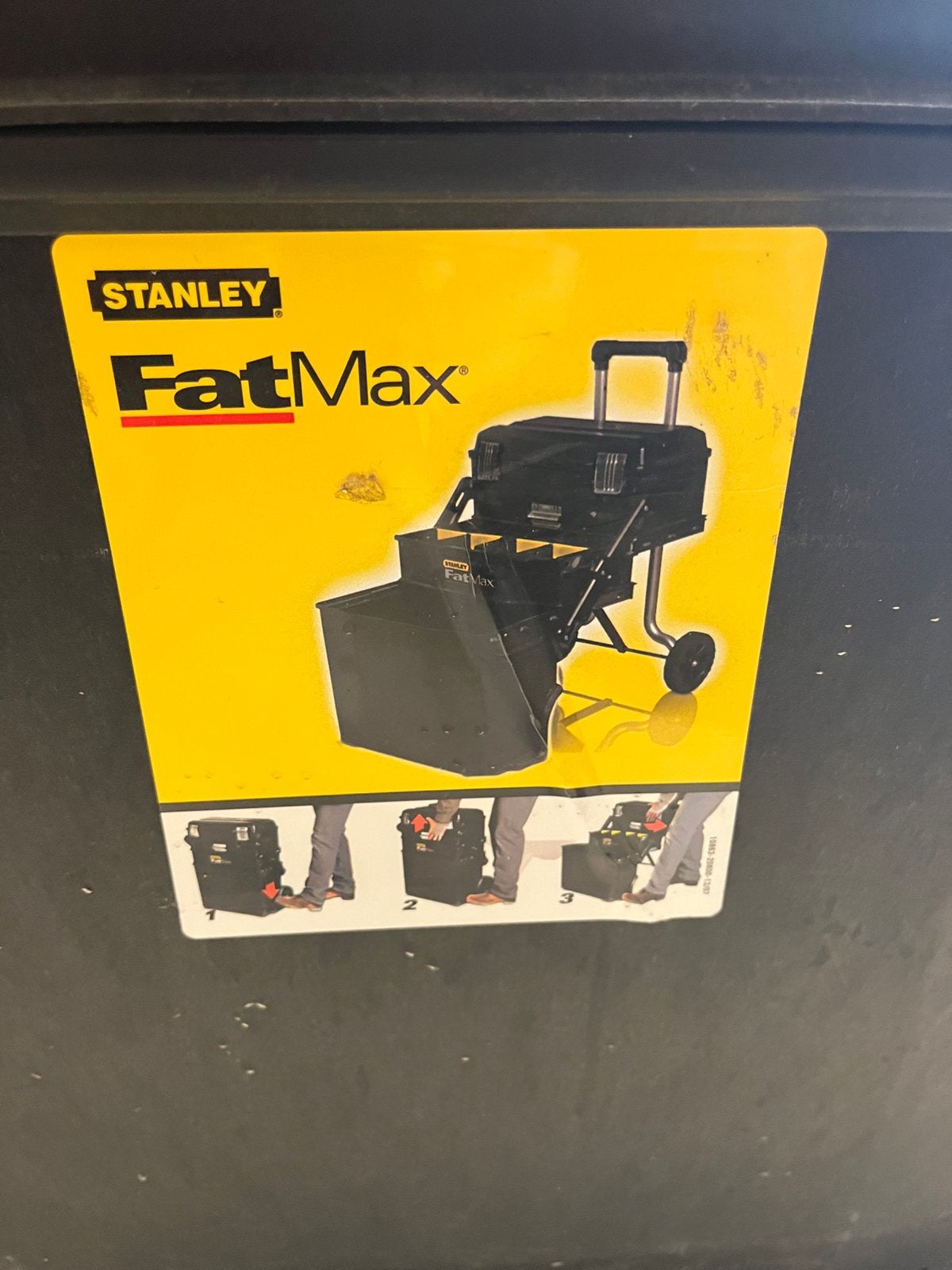 Stanley Fat Max Verrijdbare Gereedschapskoffer / Kar, Ophalen of Verzenden, Gebruikt