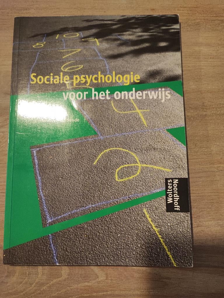 G. Alblas - Sociale psychologie voor het onderwijs, Ophalen of Verzenden, Alpha, Zo goed als nieuw, HBO