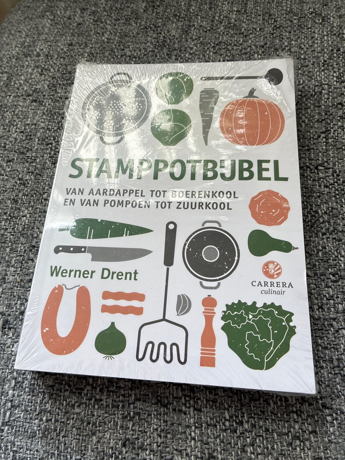 Stamppotbijbel: Van Aardappel tot Boerenkool - Werner Drent, Boeken, Ophalen of Verzenden, Nieuw, Nederland en België, Hoofdgerechten