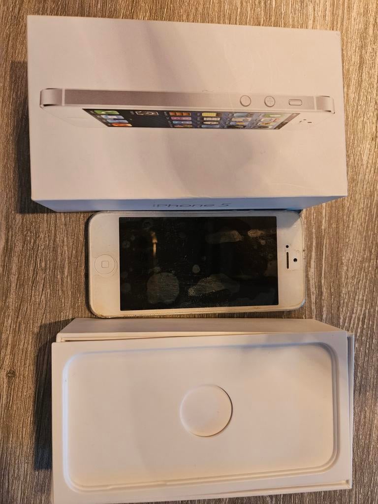 Iphone 5, Telecommunicatie, Mobiele telefoons | Apple iPhone, Gebruikt, Verzenden, IPhone 5, Wit