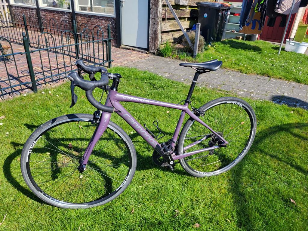 Cannondale synapse dames, Gebruikt, Aluminium, Minder dan 49 cm, Meer dan 20 versnellingen