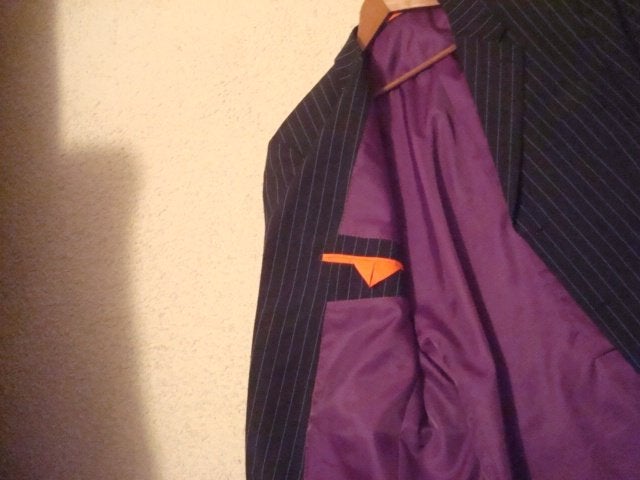 LIV..Herencolbert...Krijtstreep.., Kleding | Heren, Meerkleurig, LIV, Maat 56/58 (XL), Ophalen of Verzenden
