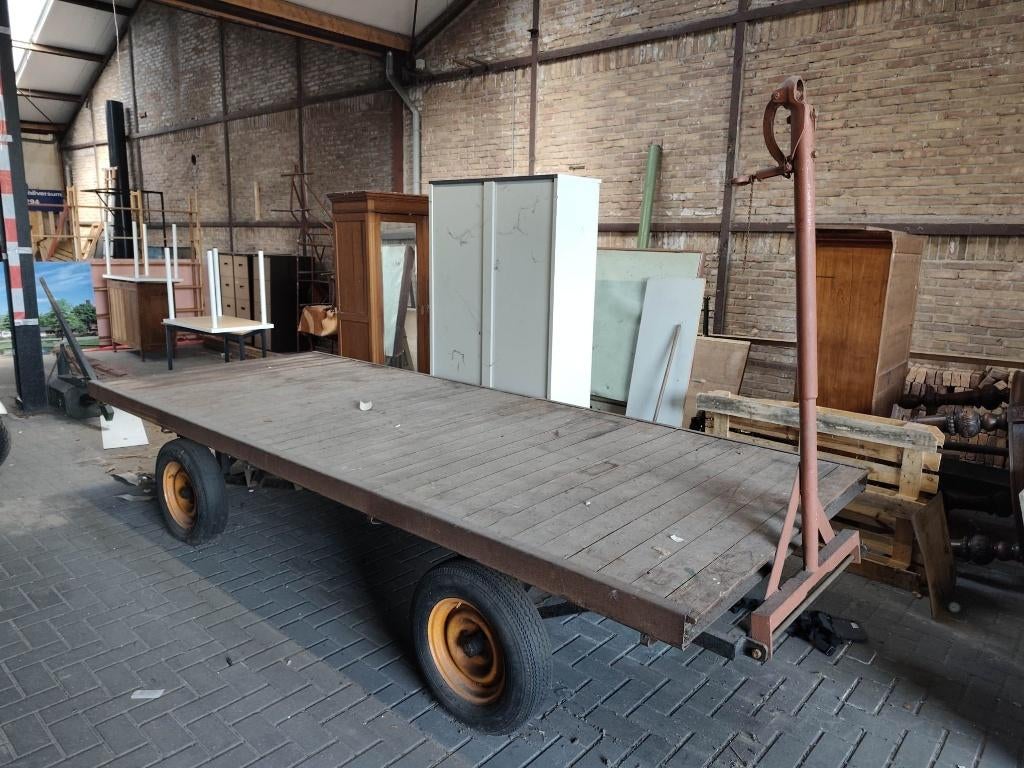 platte wagen, Ophalen, Transport