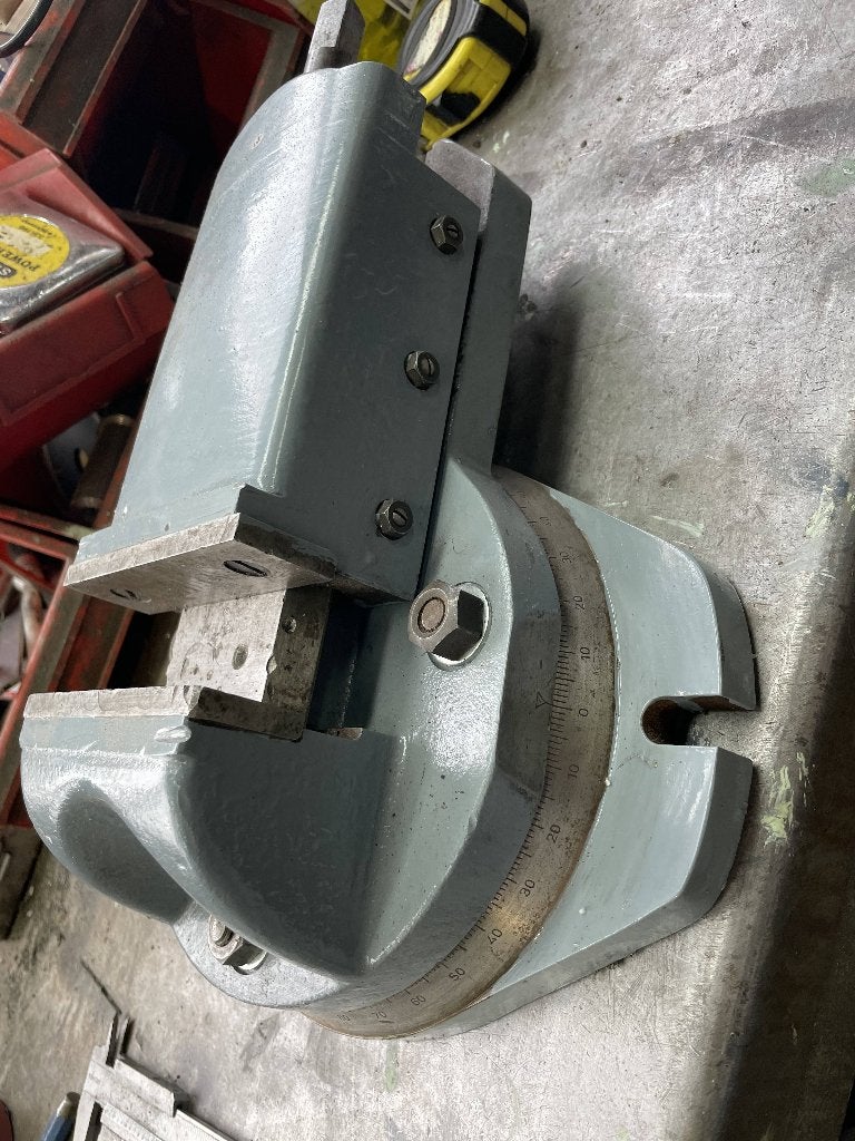 Deckel draaibare freesklem, Doe-het-zelf en Verbouw, Gereedschap | Machine-onderdelen en Toebehoren, Ophalen, Gebruikt