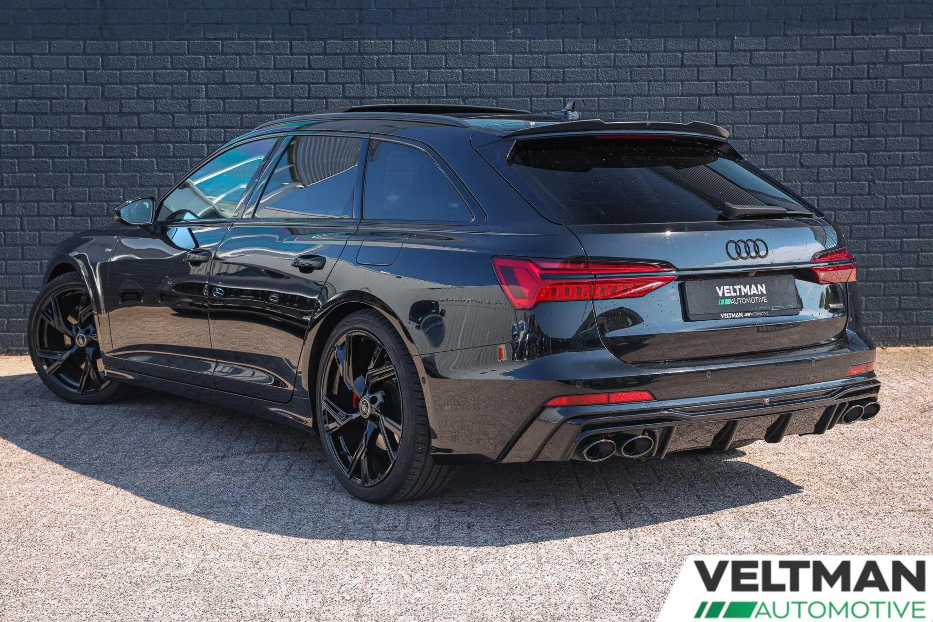 Audi A6 Avant 55 TFSI e quattro Competition S-LINE PANO TREK, Auto's, Audi, Gebruikt, Euro 6, Zwart, Plug-in hybride