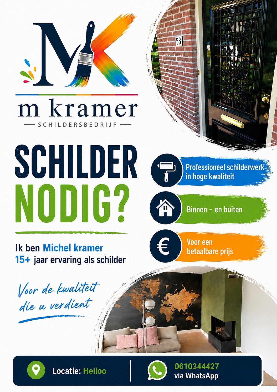 Ervaren Schilder | 15+ Jaar Vakmanschap | Heiloo, Buitenschilderwerk