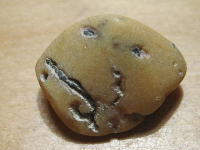 m. 6x ruwe edelsteen BARNSTEEN (2) uit Nederland!, Verzenden, Mineraal