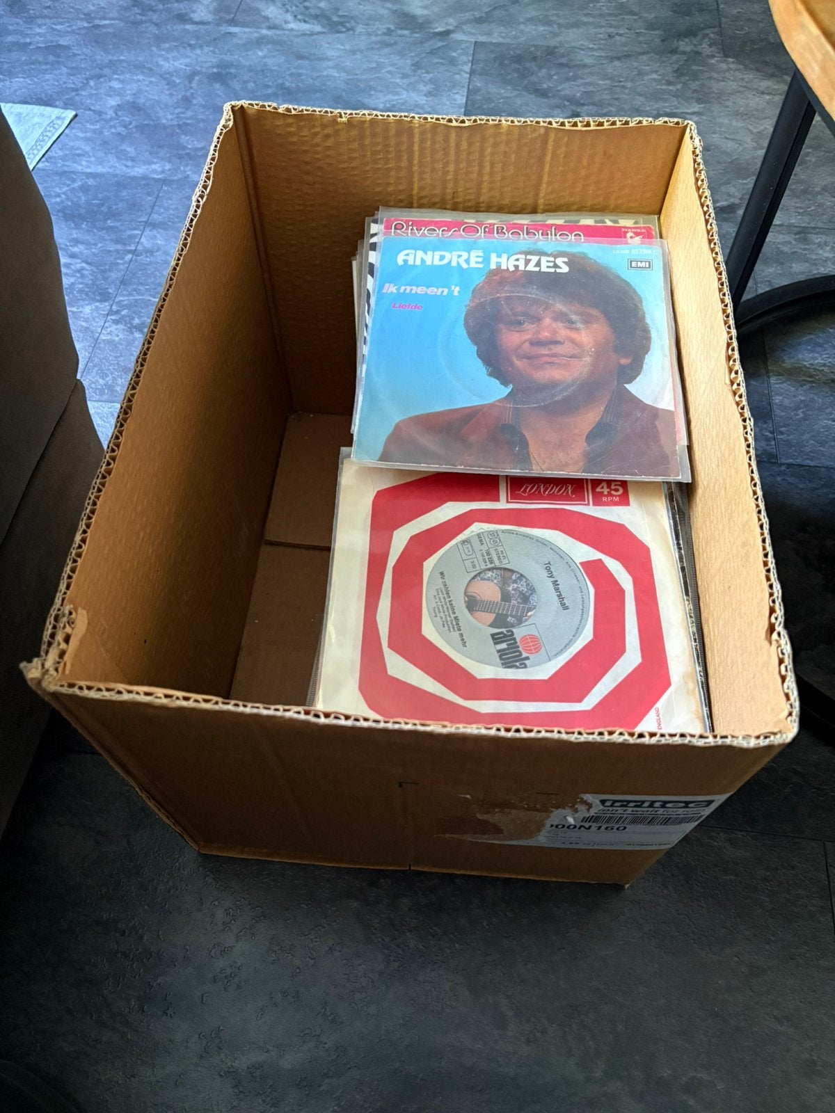 Tekoop (Paar in neutrale hoesje) Spoed  (Wie o Wie), Cd's en Dvd's, Ophalen, Gebruikt, Fotohoes, Overige formaten