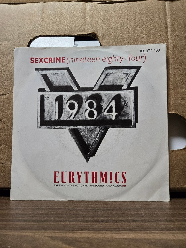 Eurythmics - Sexcrime, 7 inch, Ophalen of Verzenden, Zo goed als nieuw, Pop