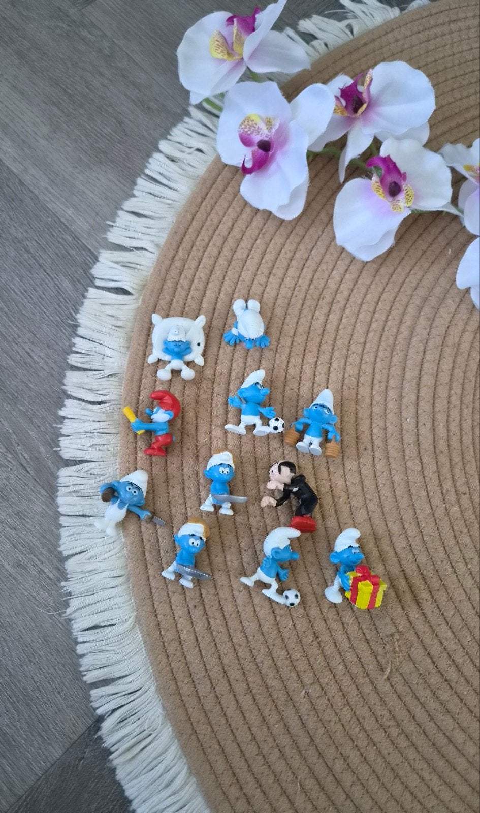 Smurfen figuren uit 2008 - Gebruikt, Ophalen of Verzenden, Gebruikt, Verschillende Smurfen, Poppetje, Figuurtje of Knuffel