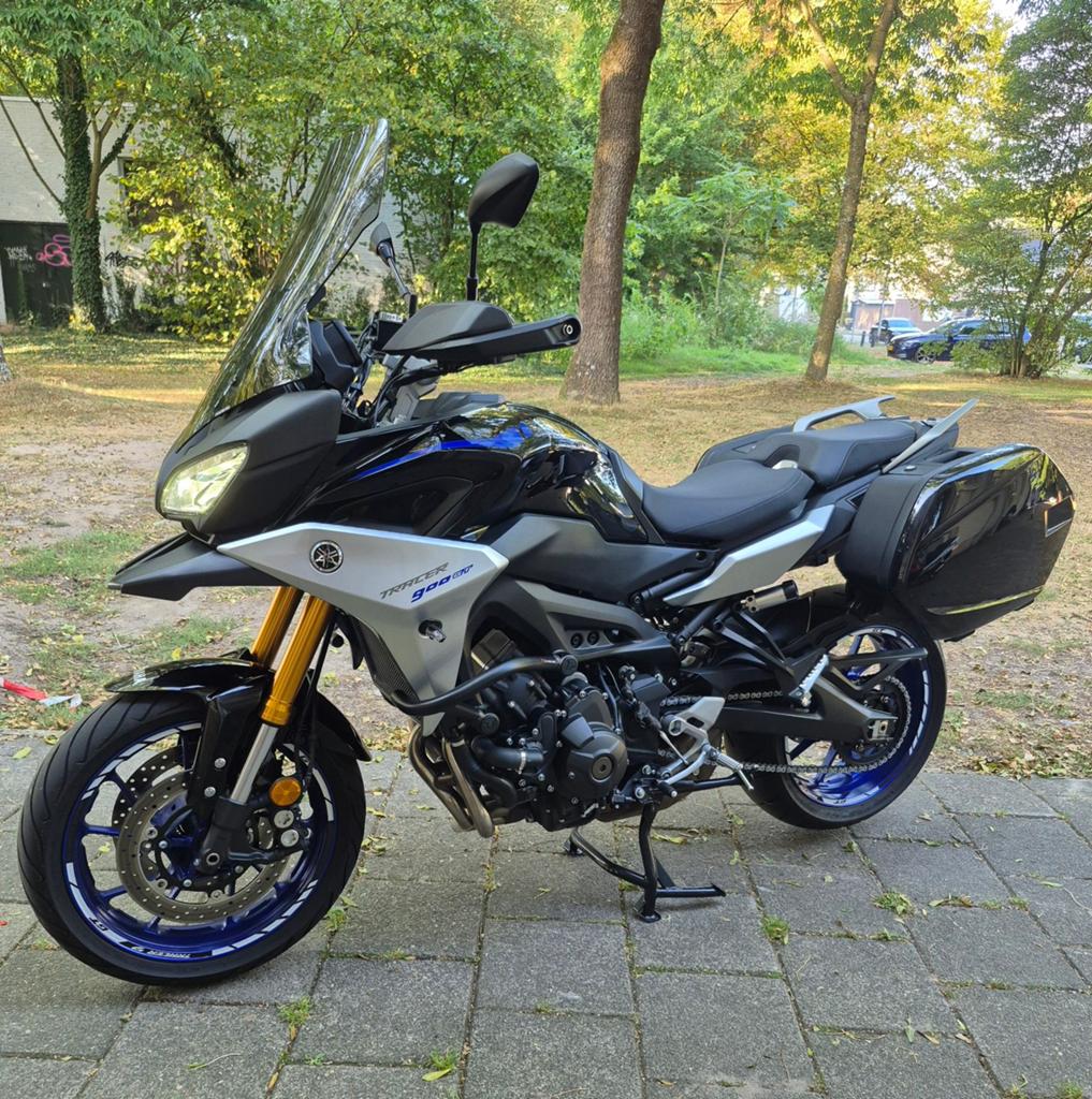 Yamaha tracer 900gt  bj 2020.  KMstand 7208. Incl tomtom, Motoren, LED Verlichting, Particulier, Toermotor, Handgeschakeld