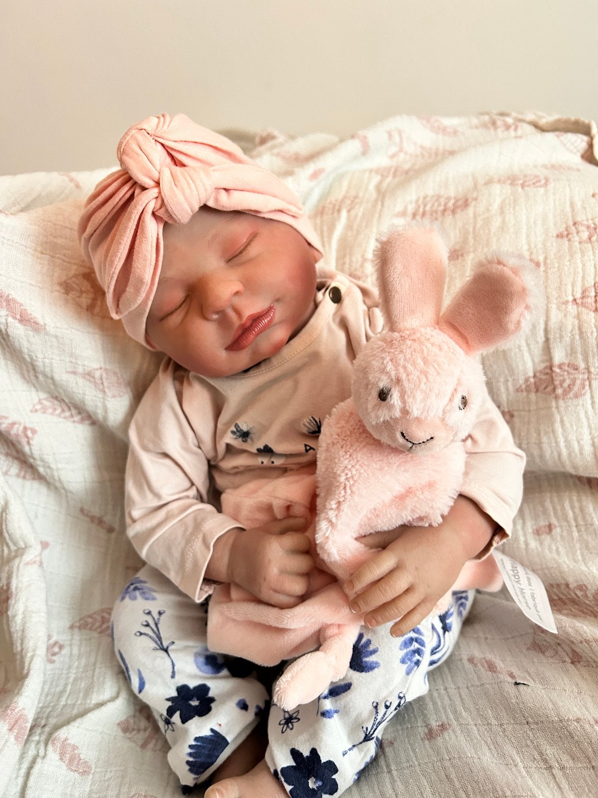 Reborn babypop met accessoires en kleertjes, Ophalen, Zo goed als nieuw, Babypop