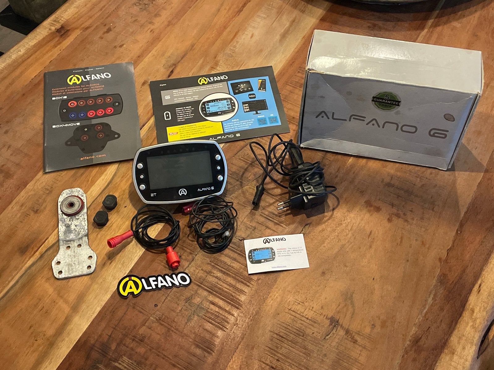 Alfano 6 Lap Timer - Compleet met doos en boekjes, Sport en Fitness, Karting, Ophalen of Verzenden, Gebruikt, Onderdelen Kart